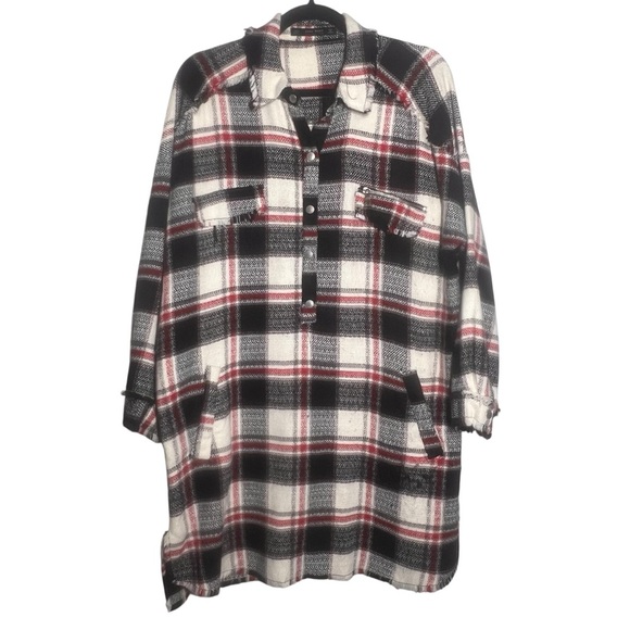Zara Dresses & Skirts - Zara Black and White Plaid Mini Dress